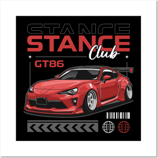 Stance GT86 Posters and Art